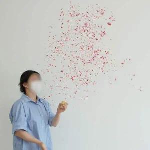 종이 꽃가루 컨페티 폭죽/브라이덜 플라워 샤워 웨딩