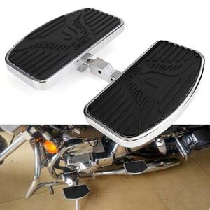 혼다 호환 마그나 VF250/VT250/VF750 야마하 V-STAR 드래그스타 XVS 650/비라고 XV125/250/400 페어 1994-2013(후면)과 오토바이 풋 페그 플로어보드(후면)