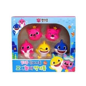 핑크퐁 모래놀이 찍기틀 5종 세트 모형틀 모래틀 몰드