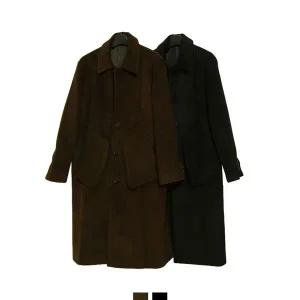 남자 더블포켓 겨울코트 국내생산 2color