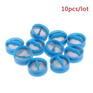 10PCS 세탁기 물 입구 밸브 필터 스크린 웨이브 휠 파이프 부품