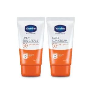 바세린(데일리)선크림 50ml 2개 선크림 데일리선크림 자외선차단제 선블록 SPF50+ PA+