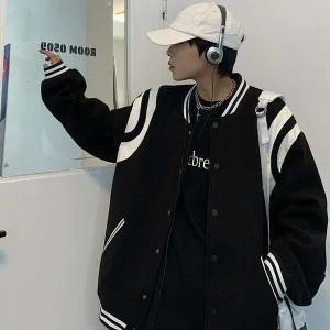 스타디움 오버핏 자켓 남성 간절기 점퍼 봄 아우터 남자봄사파리