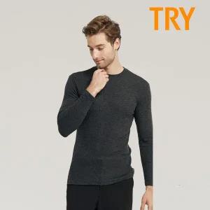 [TRY]트라이 남성 발열내의 내복 융기모 히트업라이트 히트택 방한 상하의세트 TMLWOM1