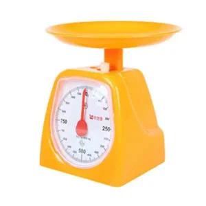 [콩심팥심]주부저울 1kg 오렌지