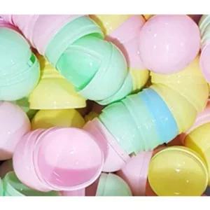 파스텔색상 행사 동호회 뽑기캡슐 60mm 15개묶음 뽑기 생일파티 야유회 동호회 당첨 추첨