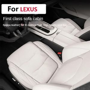 NAPPA 가죽 카시트 커버 쿠션 Lexus IS300H CT200H IS250 RX350 NX300H RX450H GX460 용 자동 보호대 패드