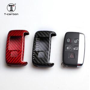 T-카본 자동차 키 케이스 셸, 랜드 로버 레인지 스포츠 이보크 프리랜더 재규어 XF XJ XE