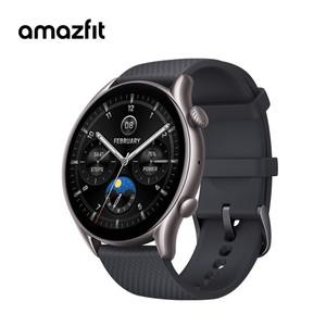 오리지널 어메이즈핏 GTR 4 스마트워치 HD 아몰레드 디스플레이 Zepp OS 12 일 배터리 수명 46mm 신제품