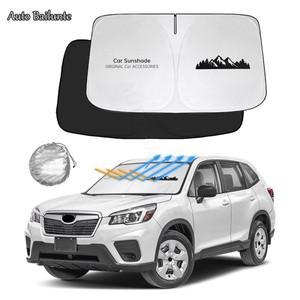 subaru 호환 Forester Outback Crosstrek - 자동차 액세서리 차양 전면 창 바이저 앞 유리 블록 커버