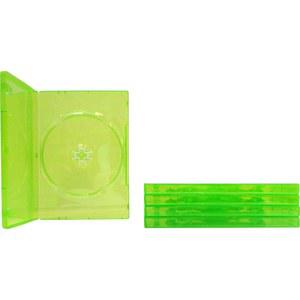 (5) 빈 표준 반투명 녹색 교체 게임 케이스 - XBox 360과 호환 #VGBR14Xbox