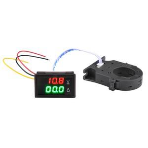 DC0-300V 50A 100A 홀 전류계 배터리 모니터 자동차 용 LED 디지털 측정기 12V 36V