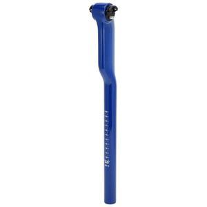 모토포르티 유니버설 바이크 시트 포스트 새들 튜브 27.2x400mm 5 높이 조절 가능한 카본 파이버 블루 1개