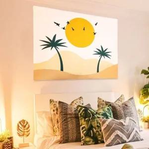 인테리어장식그림 빈티지 벽꾸미기 패브릭 포스터 벽장식 인테리어포스터 벽인테리어소품