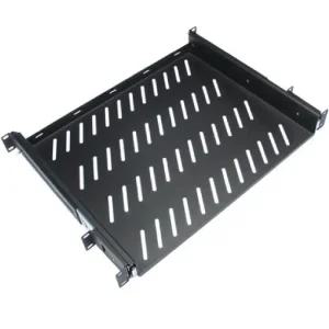 NETmate CYSS-1UD14Black 허브랙 슬라이딩 선반블네트워크렉자재 서버 판넬 메니지먼 앵글