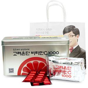 고려은단비타민C1000 300정 쇼핑백포함 비타민씨