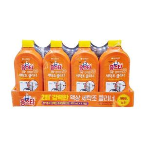 홈스타 세탁조 클리너 450ml 4개