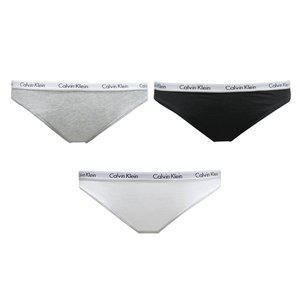 [Calvin Klein]캘빈클라인 언더웨어 CK 여성 비키니 브리프 삼각 팬티 속옷 3팩 세트 QD3588-999
