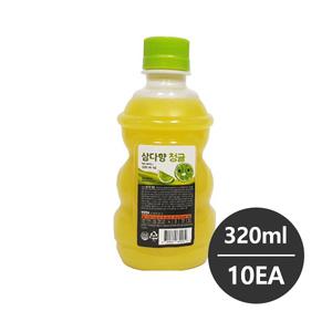 제주 삼다향 100% 착즙주스 320ml 청귤 10개 무배