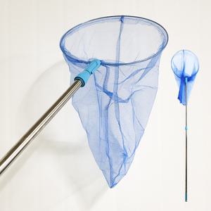 특대사이즈 튼튼한 다용도 알루미늄망 잠자리채 뜰채 장대 곤충채집 캠핑 낚시 물놀이 생물실험 밤따기 그물망 말벌채