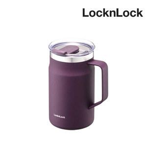 락앤락 메트로 머그 600ml 시티 나잇 퍼플 보온 보냉 텀블러 LHC4282DVOL