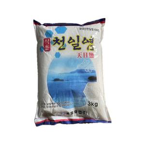 신안 천일염 굵은 소금 왕소금 국내산 대용량 업소용 김장 3kg