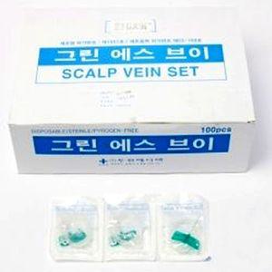 두원 나비침 Scalp Vein Set DE Free 100개 선택 스칼프베인세트