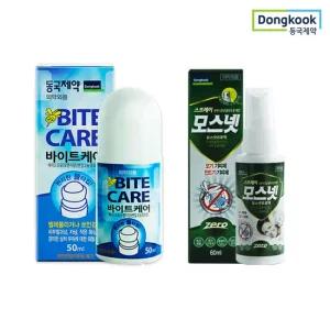 동국제약 해충방지세트 (모스넷 모기기피제+바이트케어 물파스)
