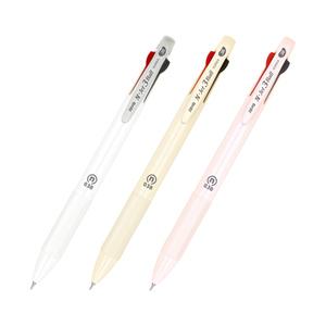 JAVAPEN 자바 제트3볼 0.38N Jet3Ball N 유성 3색 볼펜 0.38mm 초저점도 세필 니들팁 3색펜