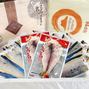 명품 제주 고등어 대 6팩 제주 옥돔 중 2팩 부모님 추석선물 세트 홍옥돔 제주 간고등