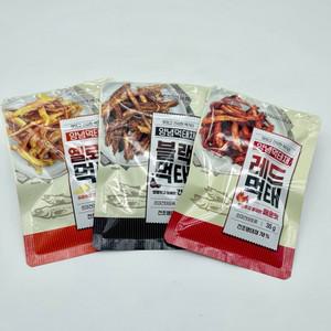 손질먹태 구이 먹태채 명태채 수제 양념 순살 명태포 35gx3