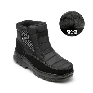 잭앤질 남성용 털안감 패딩 앵클부츠(JD4755S)