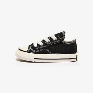 컨버스 척 70 빈티지 캔버스 인펀트 블랙 Black White Egret 241544