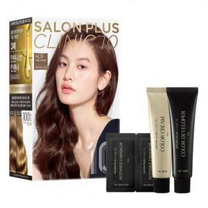 미쟝센 살롱 PLUS CLINIC 10 염색제, 6 카멜 브라운, 1개 one option