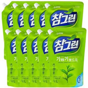 참그린 기름기뽀드득 주방세제 1.2L x 10개