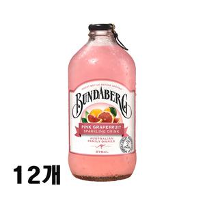 분다버그 핑크자몽 375mL 12개 탄산음료