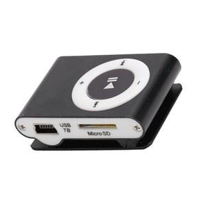 케이블이 있는 MP3 USB 음악 미디어 디지털 미니 휴대용 플레이어 및 이어폰 백클립