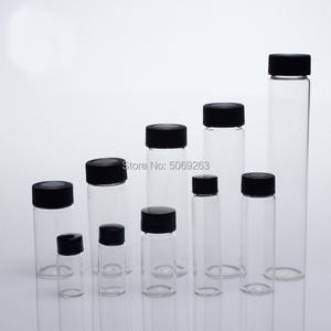 화학 실험용 유리 샘플 바이알 실험실 시약병 작고 투명한 약물 바이알 2mL-60mL