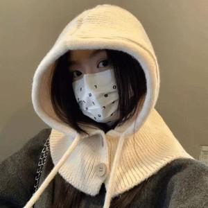 [하프클럽/셀러허브_여성트랜드패션]니트 바라클라바 여성 겨울 바라클라바