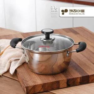 키친아트 아티스트 3중바닥 스텐냄비