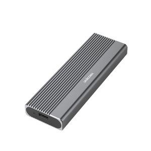 유니콘 SM-700P NVMe M.2 SSD외장케이스 Gen2.10Gbps A+C타입젠더
