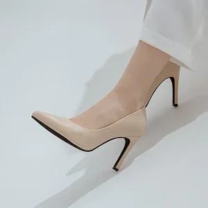 SOVO [소가죽VER.] 리에크 베이직 스틸레토 펌프스 1/3/5/7/9cm