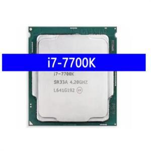 신제품 및 스팟 i7-7700K 쿼드 코어 CPU 프로세서, 4.2GHz 8 스레드 LGA 1151 91W 14nm i7
