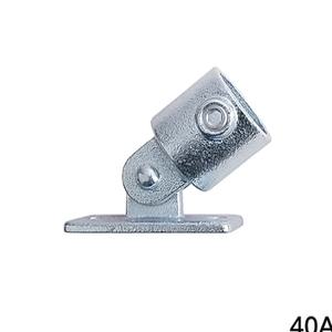 육각렌치 조립 닭장 설치 원형 파이프클램프 40A 48.3mm 깔끔한 무용접 파이프 연결 고정 클램프 실버
