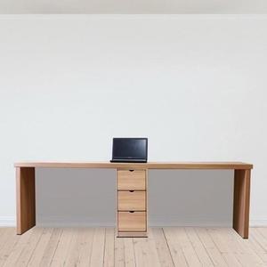 서재 자녀 세련학생 온라인수업 재택 근무 2인용 책상