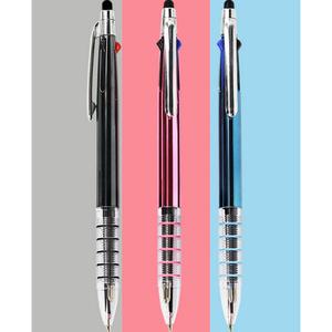 인쇄가능 국산 5링 삼색 터치펜 0.7mm 고급볼펜 장관상수상 학교 기업 단체주문