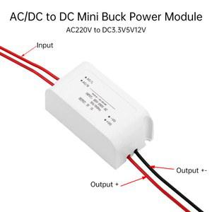 공급 안정화 220V 절연 3W AC 3V 컨버터 110V 전압 전원 12V 모듈 5W 미니 장치 230V LED 5V
