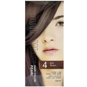 진주처럼 빛나는 윤기와 내추럴 컬러 헤어염색 갈색 (WFHY2CK)