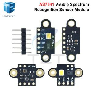 AS734X 색온도 ARDUINO용 색상 AS7341 조도 모듈 고정밀 스펙트럼 감지 센서