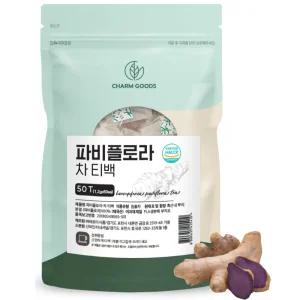 파비플로라 차 흑생강 뿌리 추출물 분말 블랙진저 티백 50T